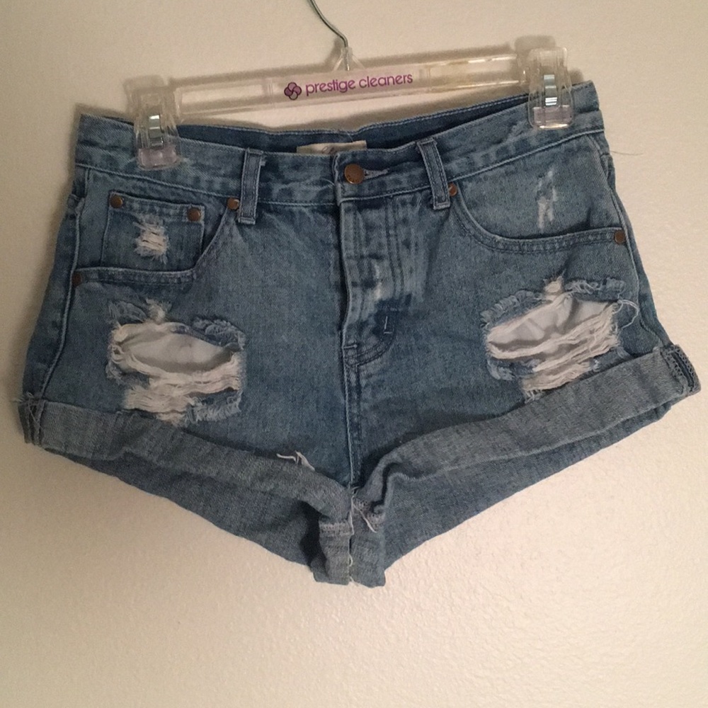 Woman’s jean shorts